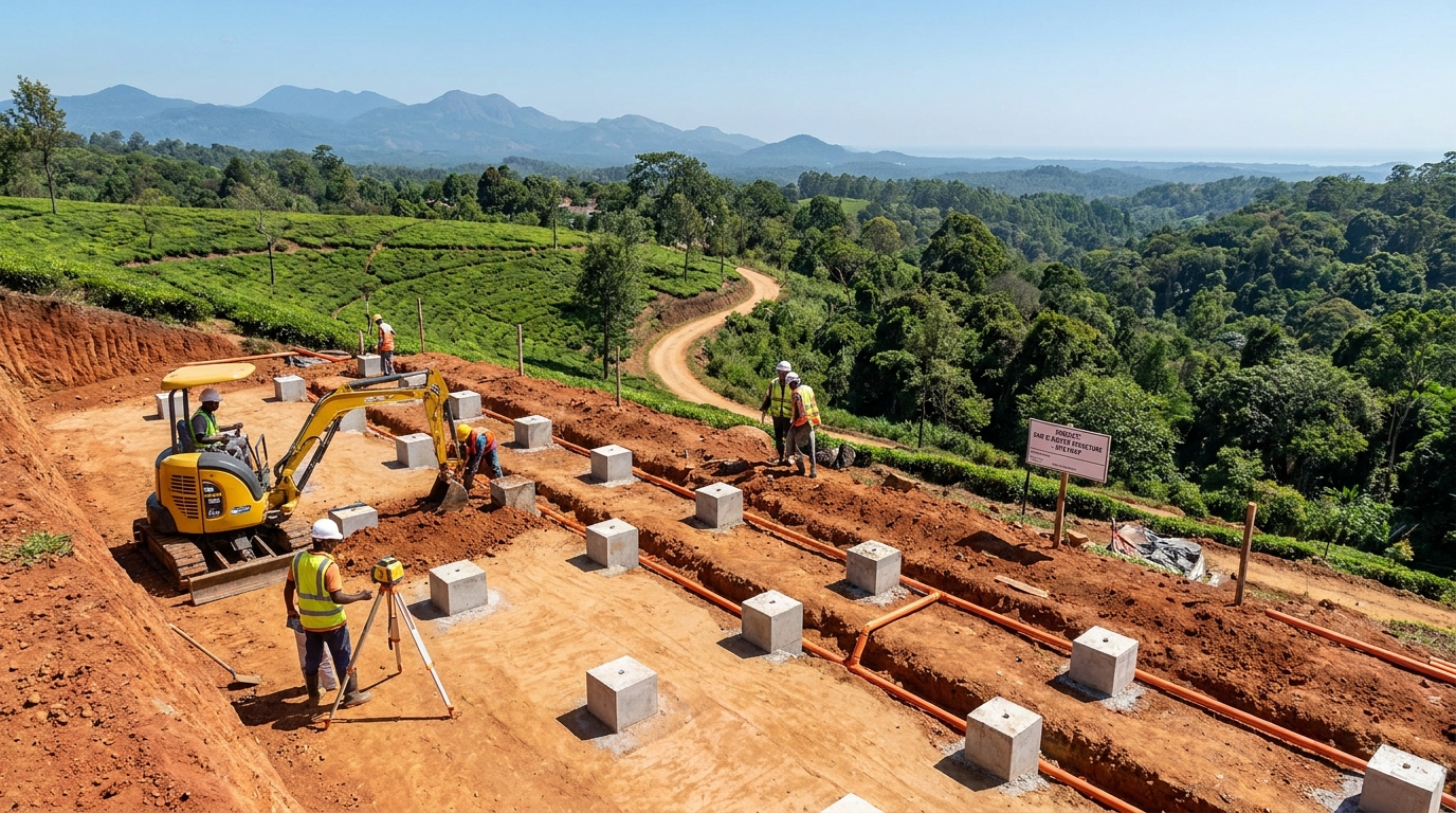 Site Surveying & Foundations