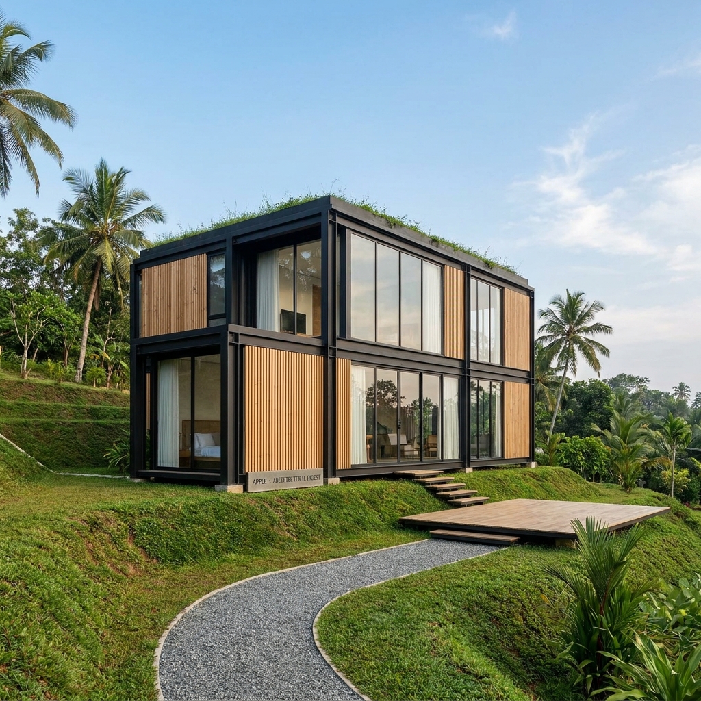 Sabco modular dwelling exterior